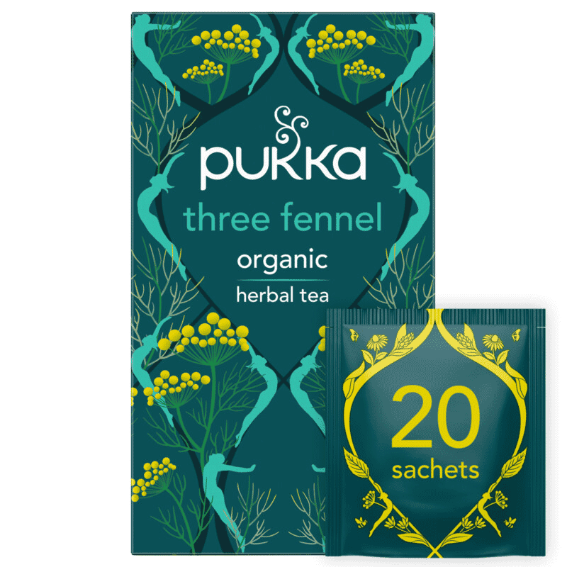 Pukka Herbs Three Fennel Tea - Dennis the Chemist