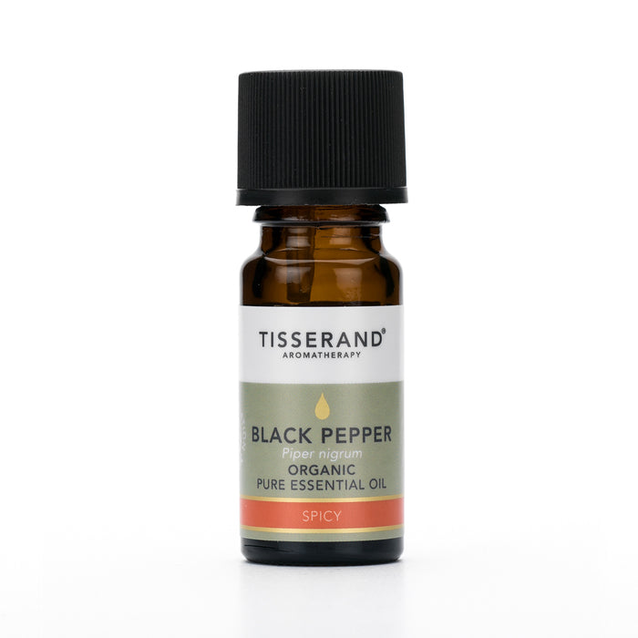 Tisserand Black Pepper Organic Pure Essential Oil 9ml - Dennis the Chemist