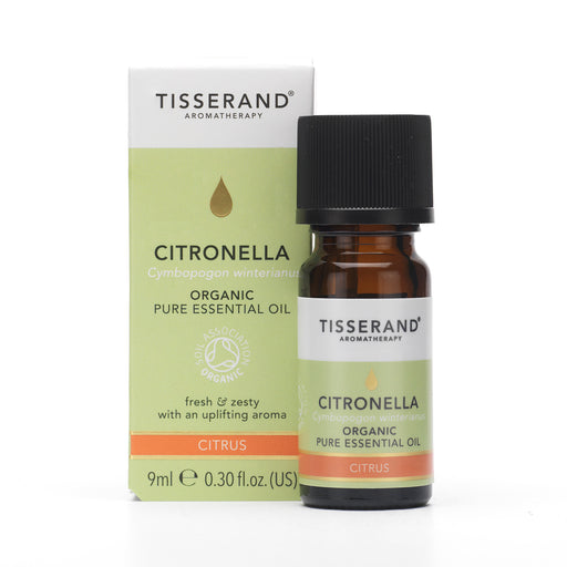 Tisserand Citronella Organic Pure Essential Oil 9ml - Dennis the Chemist