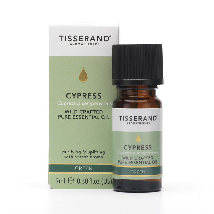 Tisserand Cypress Wild Crafted Pure Essential Oil 9ml - Dennis the Chemist