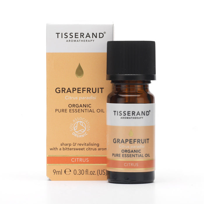 Tisserand Grapefruit Organic Pure Essential Oil 9ml - Dennis the Chemist