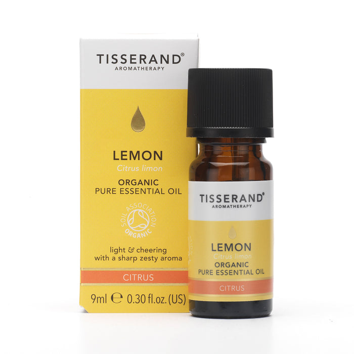 Tisserand Lemon Organic Pure Essential Oil 9ml