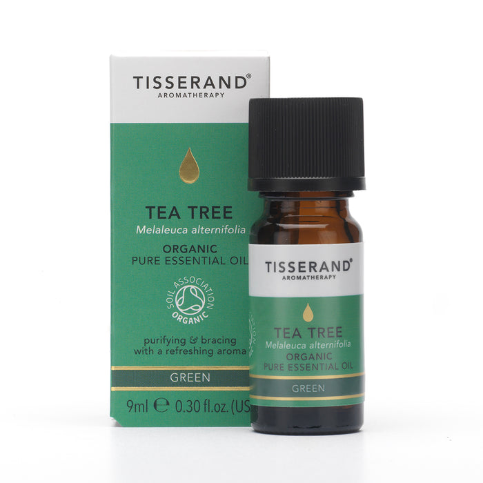 Tisserand Tea Tree Organic Pure Essential Oil 9ml - Dennis the Chemist