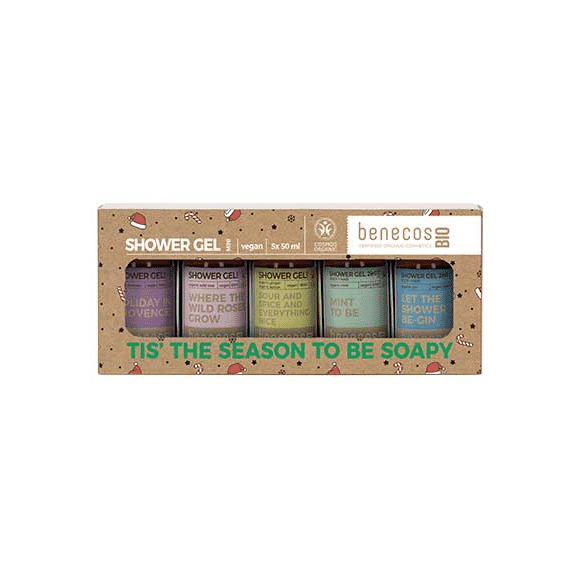 Benecos Tis' The Season To Be Soapy Shower Gel Minis 5x50ml