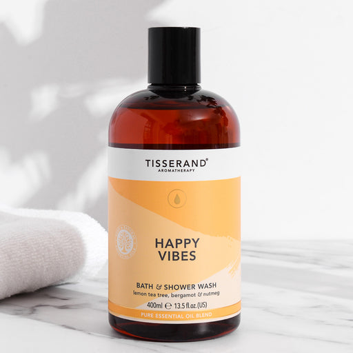 Tisserand Happy Vibes Bath & Shower Wash 400ml - Dennis the Chemist