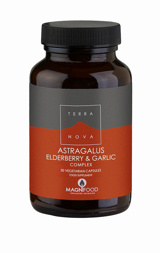 Terranova Astragalus, Elderberry & Garlic Complex (Resistance Support Complex) 50's - Dennis the Chemist