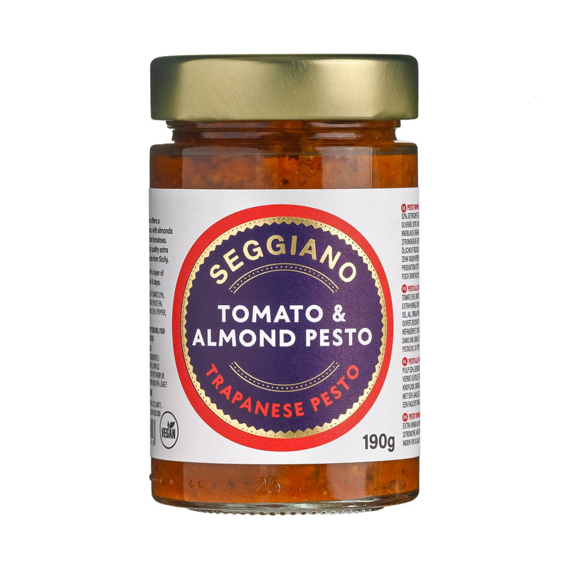 Seggiano Tomato & Almond Pesto Trapanese Pesto 190g