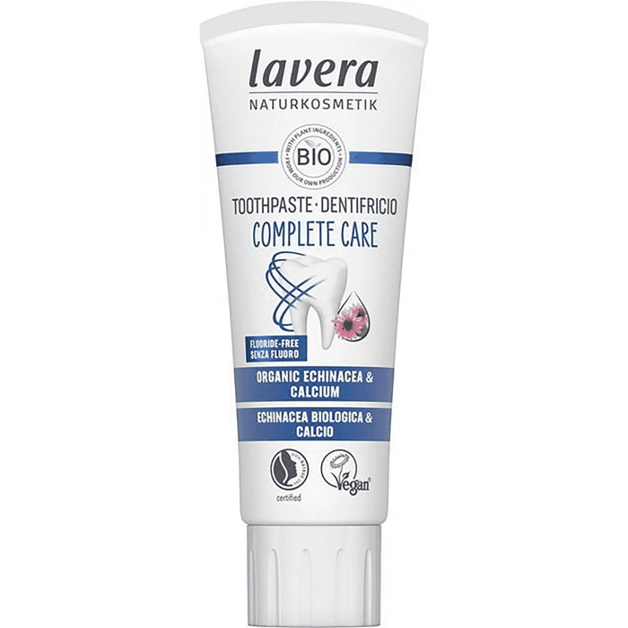 Lavera Toothpaste Complete Care Fluoride Free Organic Echinacea & Calcium 75ml