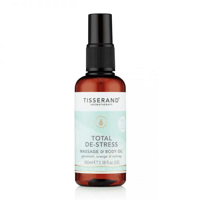 Tisserand Total De-Stress Massage & Body Oil 100ml