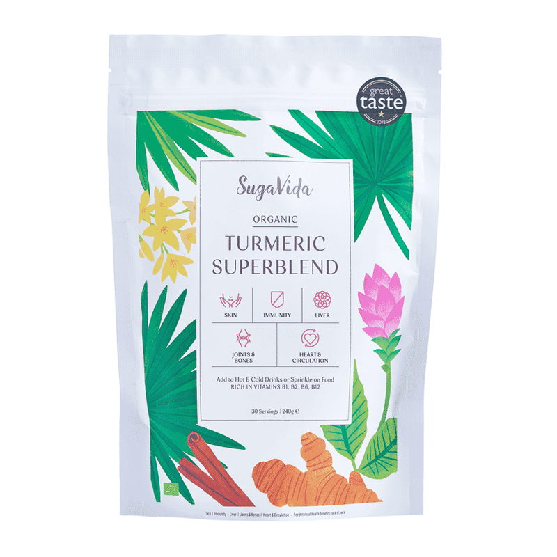 SugaVida Triple Strength Turmeric SuperBlends Orginal 240g