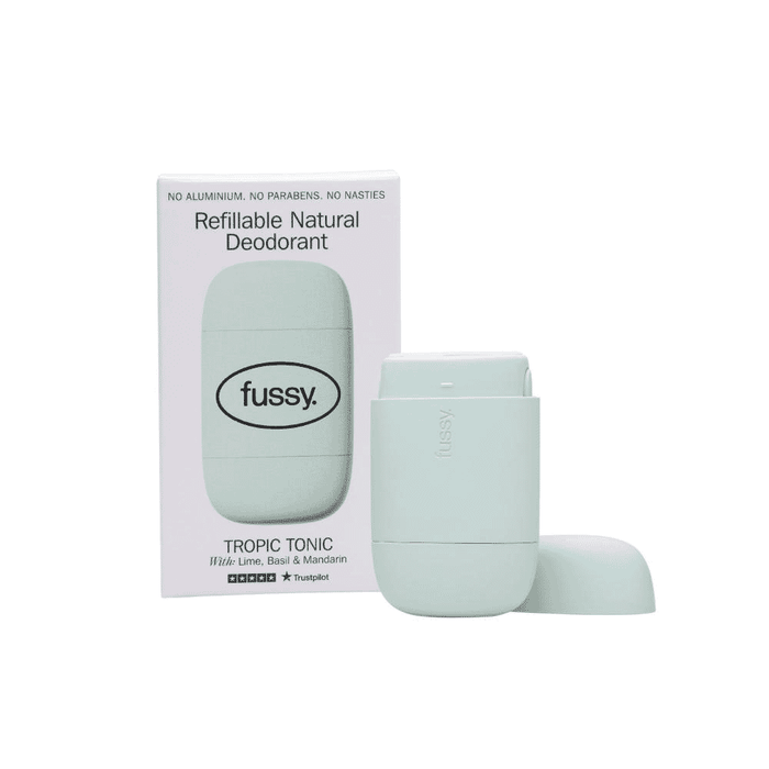 Fussy Tropic Tonic Refillable Natural Deodorant Starter Pack 40g