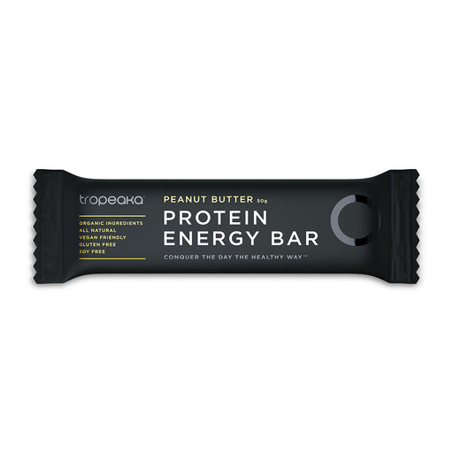 Tropeaka Protein Energy Bar Peanut Butter 50g SINGLE - Dennis the Chemist