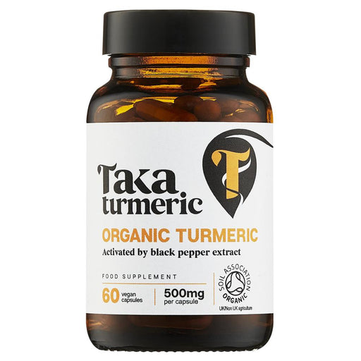 Taka Turmeric Organic Turmeric 60's - Dennis the Chemist