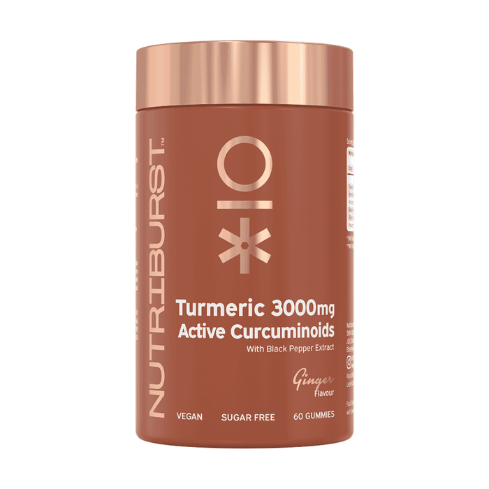 Nutriburst Turmeric 3000mg Active Curcuminoids 60s