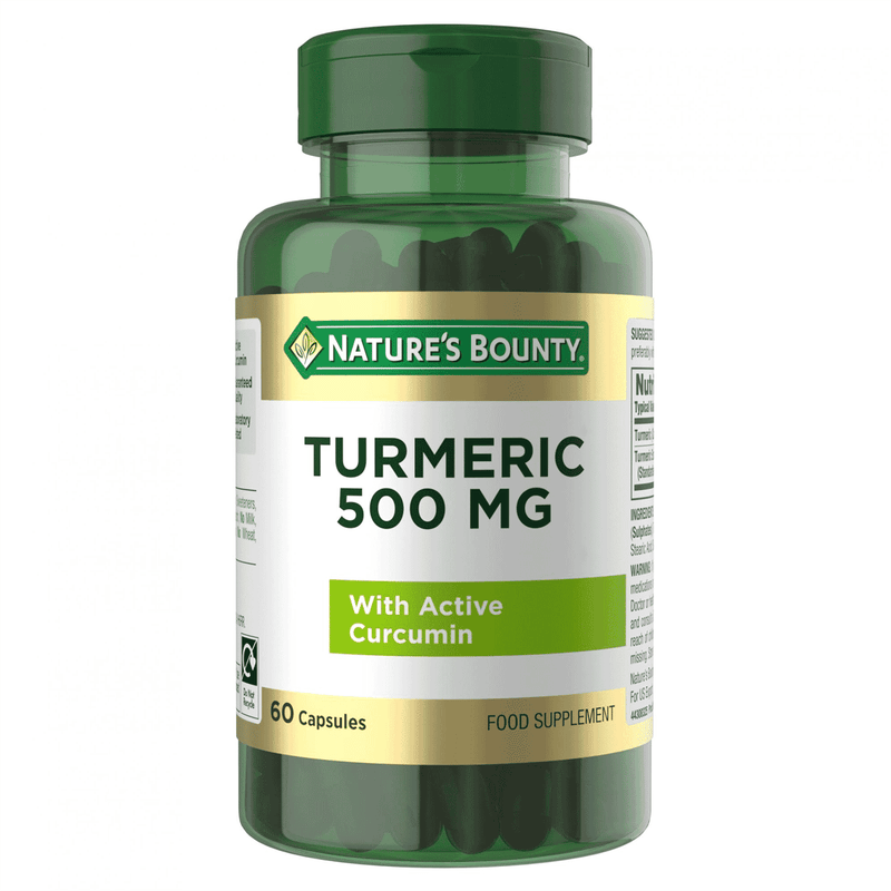 Nature's Bounty Turmeric 500mg 60s