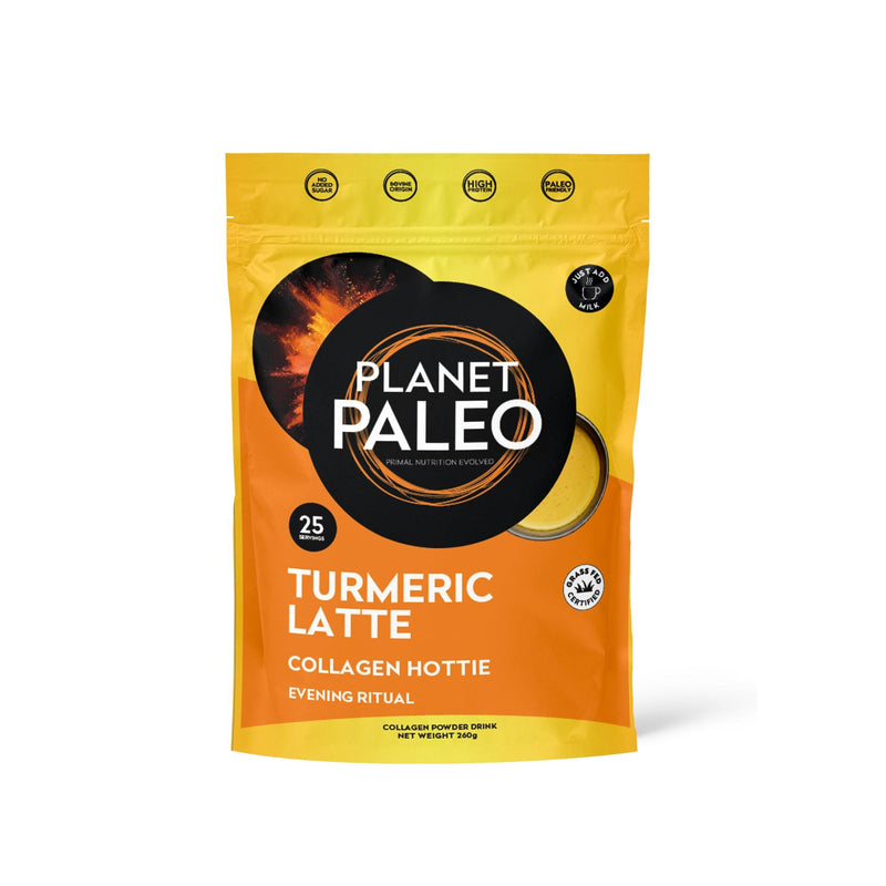 Planet Paleo Turmeric Latte Collagen Hottie 260g