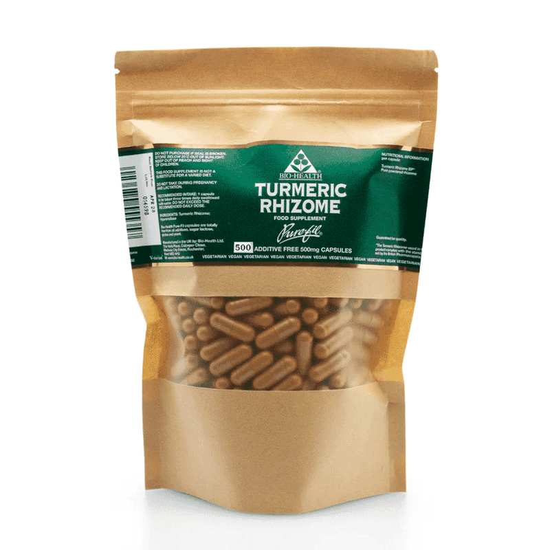 Bio-Health Turmeric Rhizome 500s