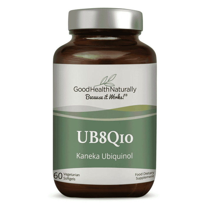 Good Health Naturally UB8Q10 Kaneka Ubiquinol 60s - Dennis the Chemist