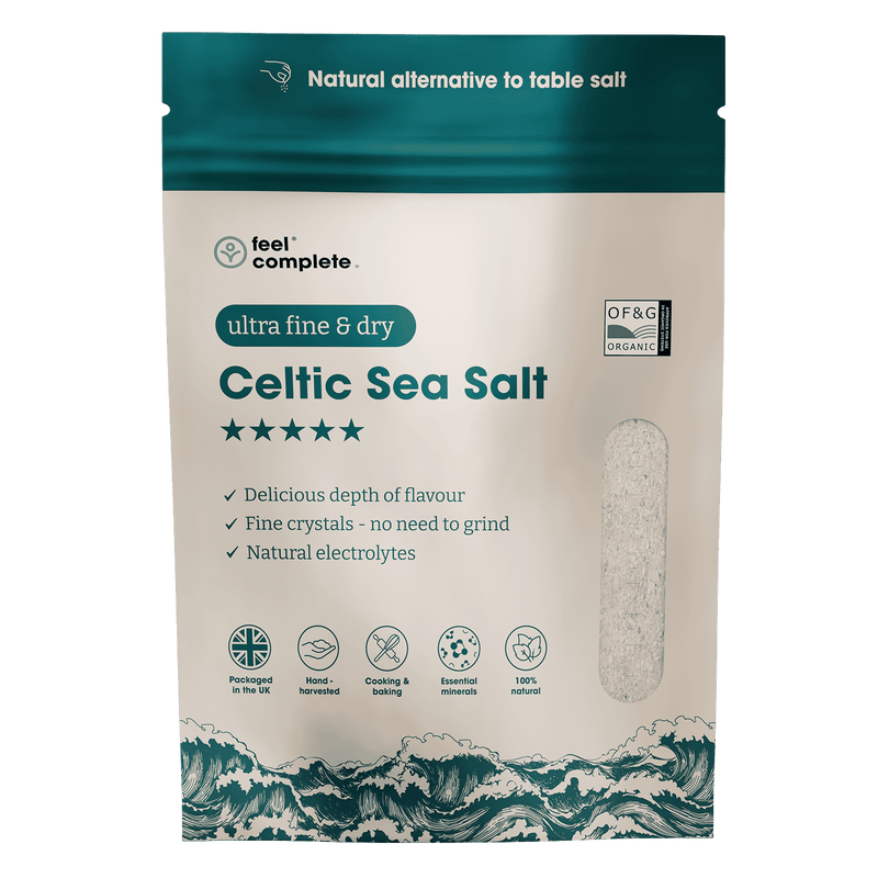 Feel Complete ULTRA Fine & Dry Celtic Sea Salt 800g