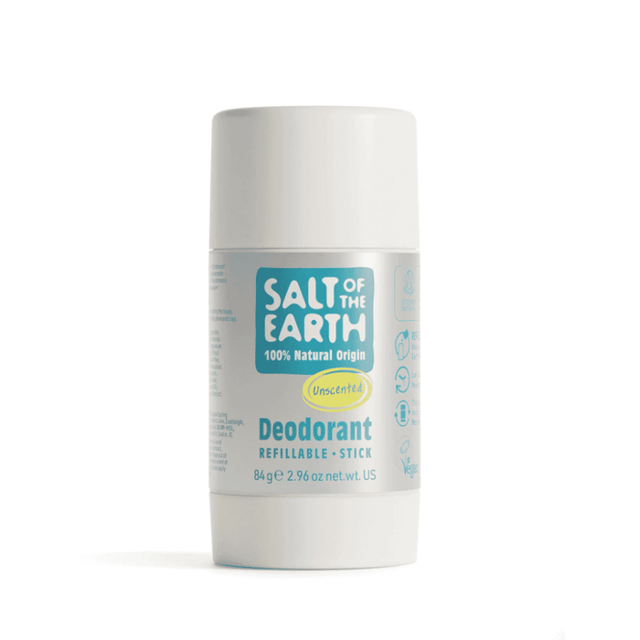 Salt of the Earth Unscented Deodorant Refillable Stick 84g