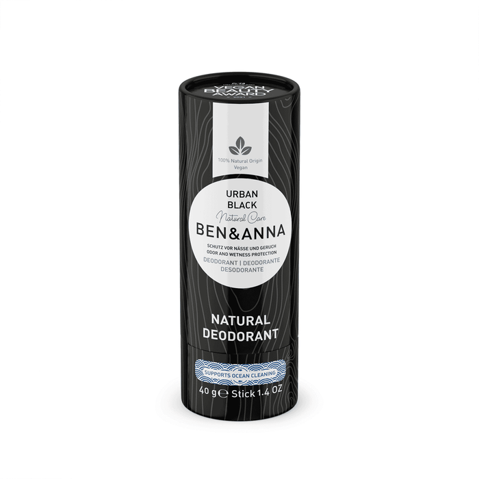 Ben & Anna Urban Black Natural Deodorant 40g