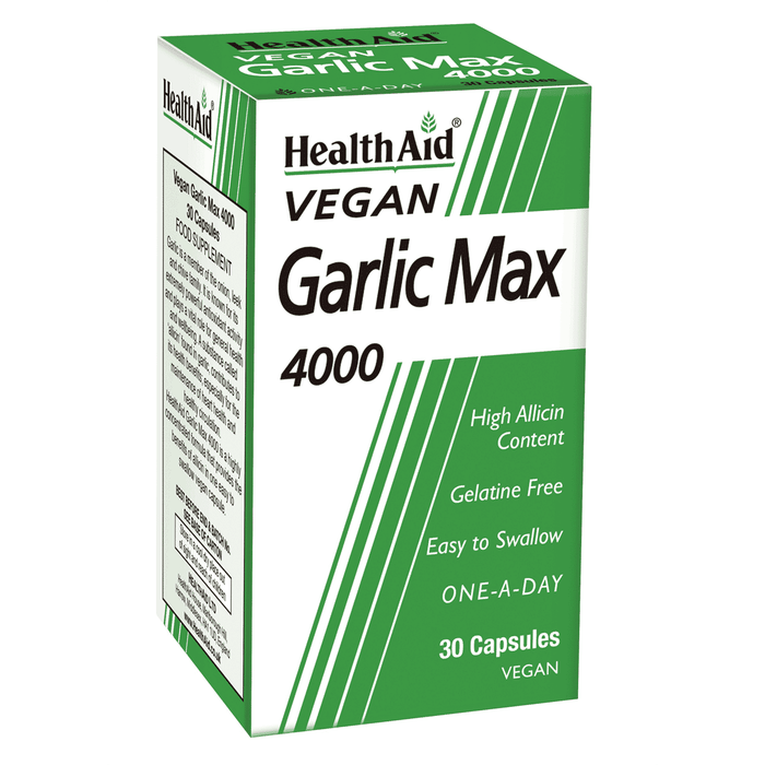Health Aid Vegan Garlic Max 4000 30s