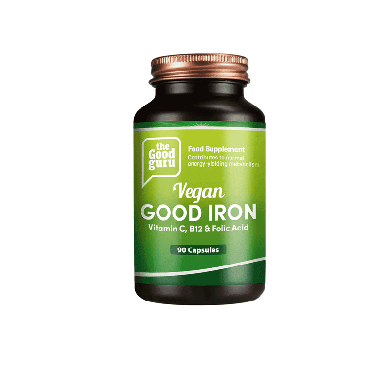 the Good guru Vegan Good Iron 90s