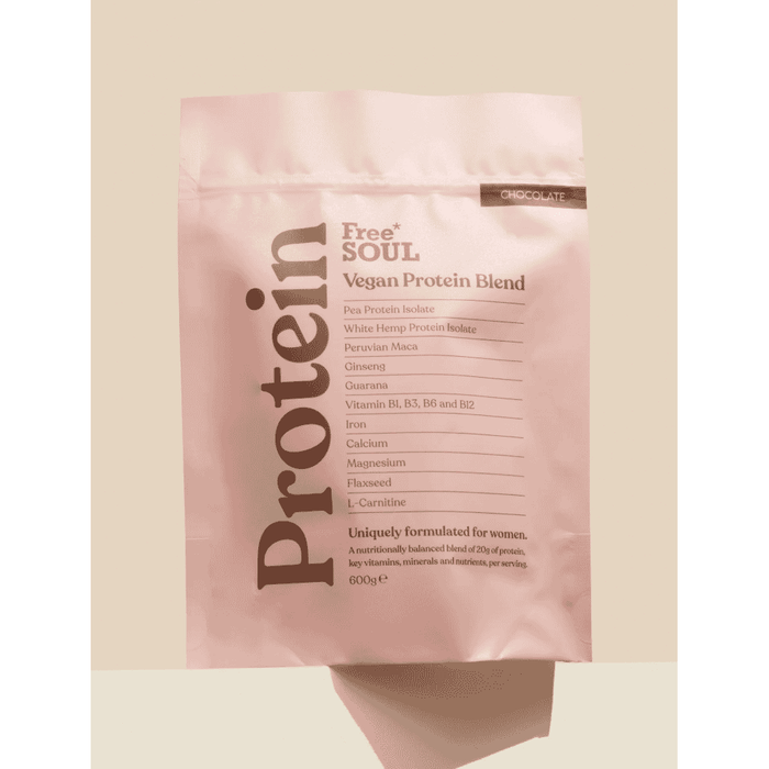 Free Soul Vegan Protein Blend Chocolate 600g