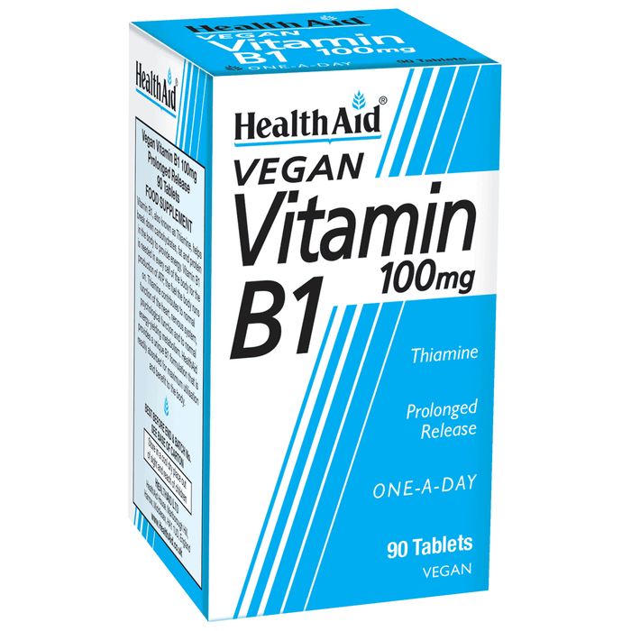Health Aid Vegan Vitamin B1 100mg 90s