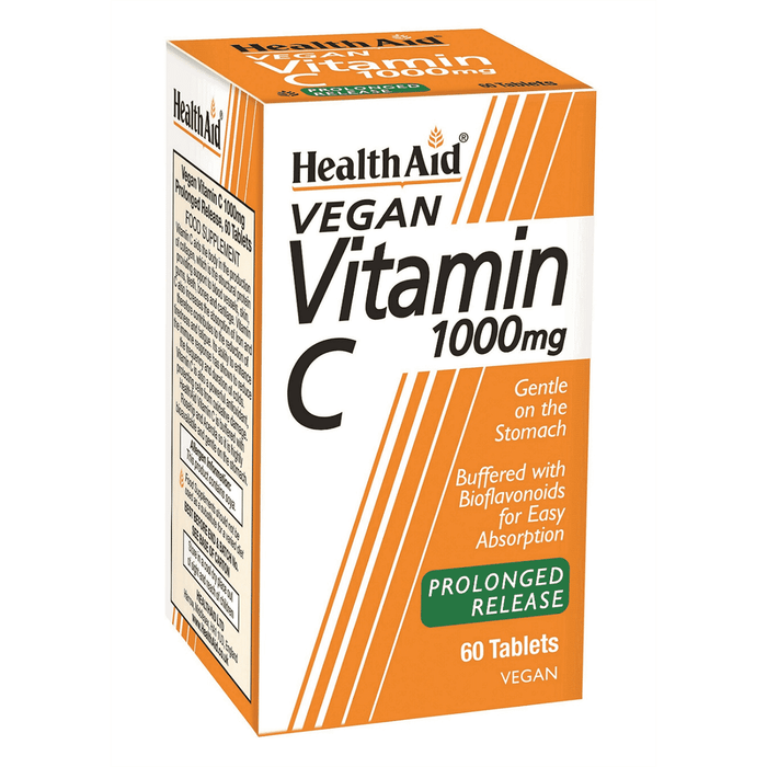 Health Aid Vegan Vitamin C 1000mg Prolonged Release 60s