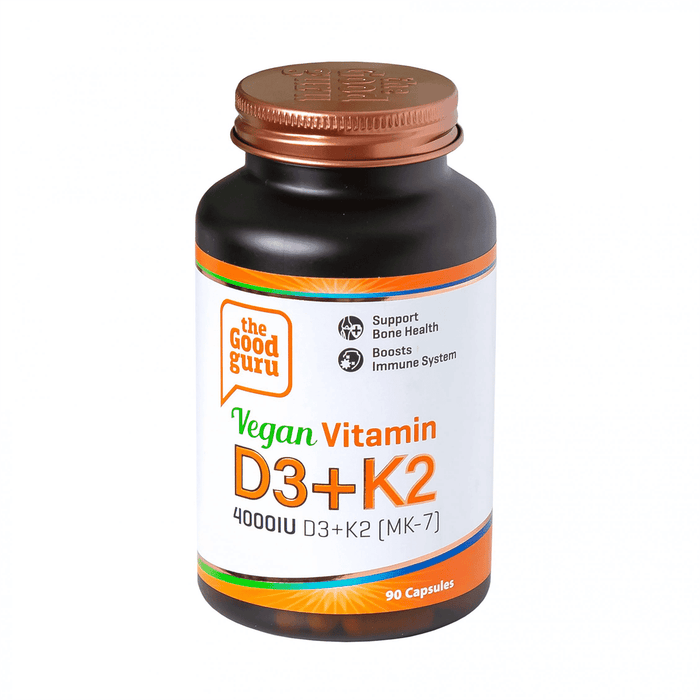 the Good guru Vegan Vitamin D3+K2 90s