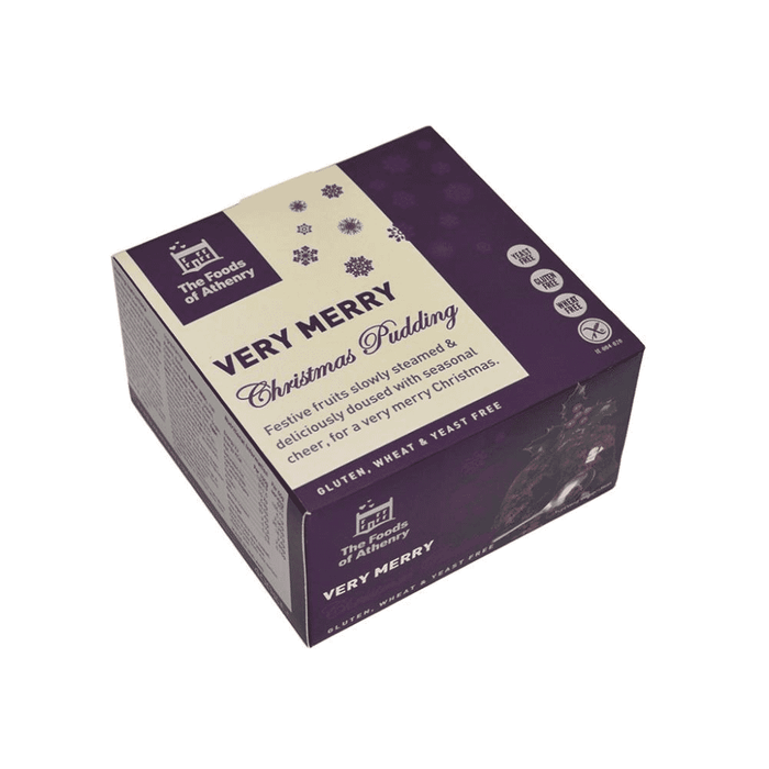 The Foods Of Athenry Very Merry  Christmas Pudding Gluten Free 400g - Dennis the Chemist