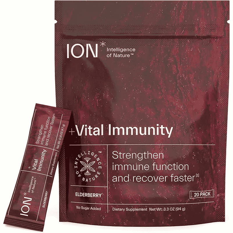 Intelligence of Nature (ION) +Vital Immunity 20 Sachets