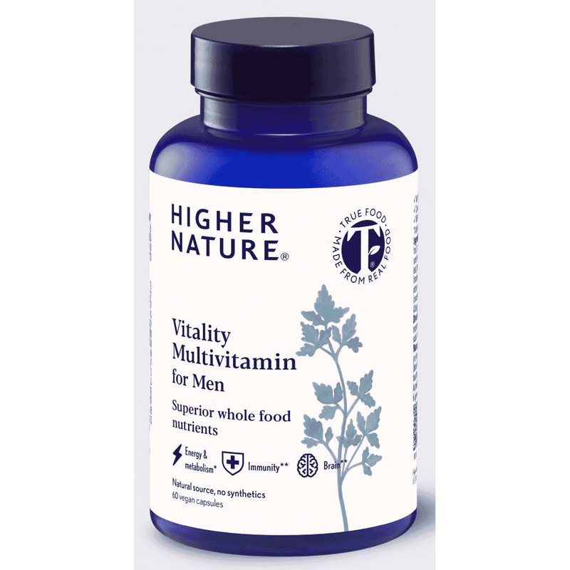 Higher Nature Vitality Multivitamin for Men 60s