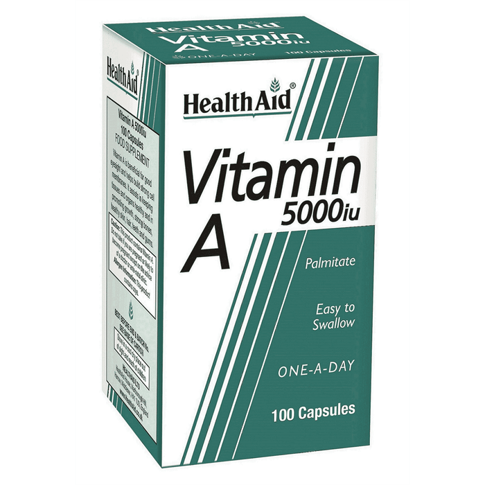 Health Aid Vitamin A 5000iu  100s