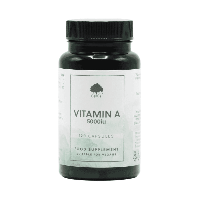 G&G Vitamins Vitamin A 5000iu 120s