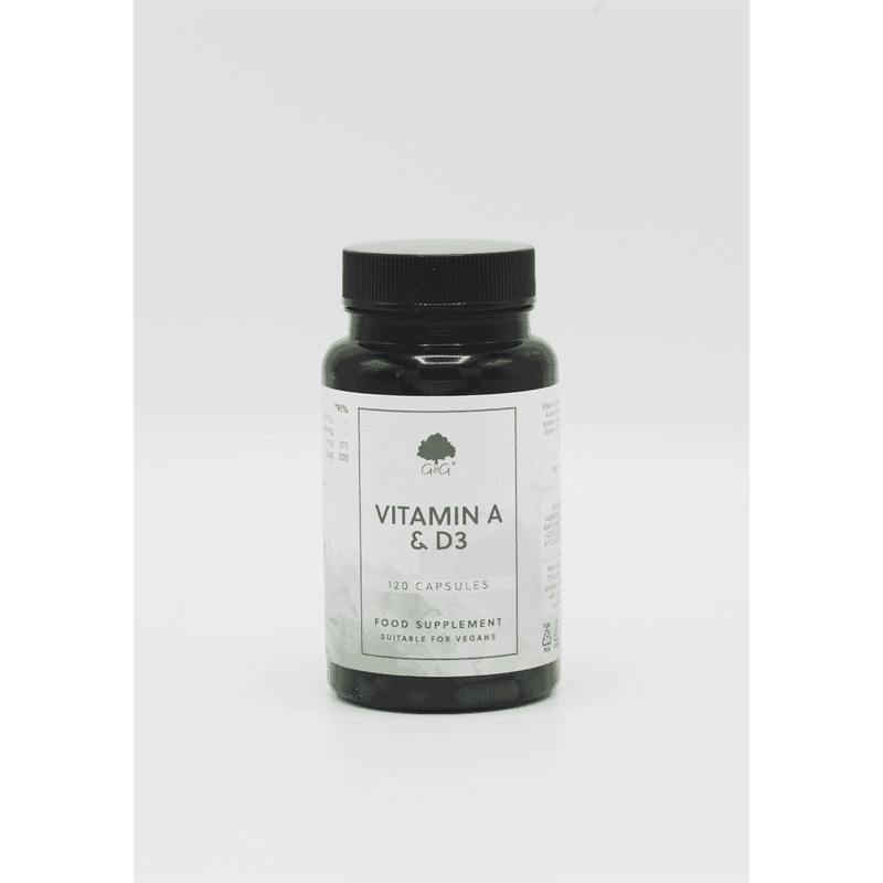 G&G Vitamins Vitamin A & D3 120s