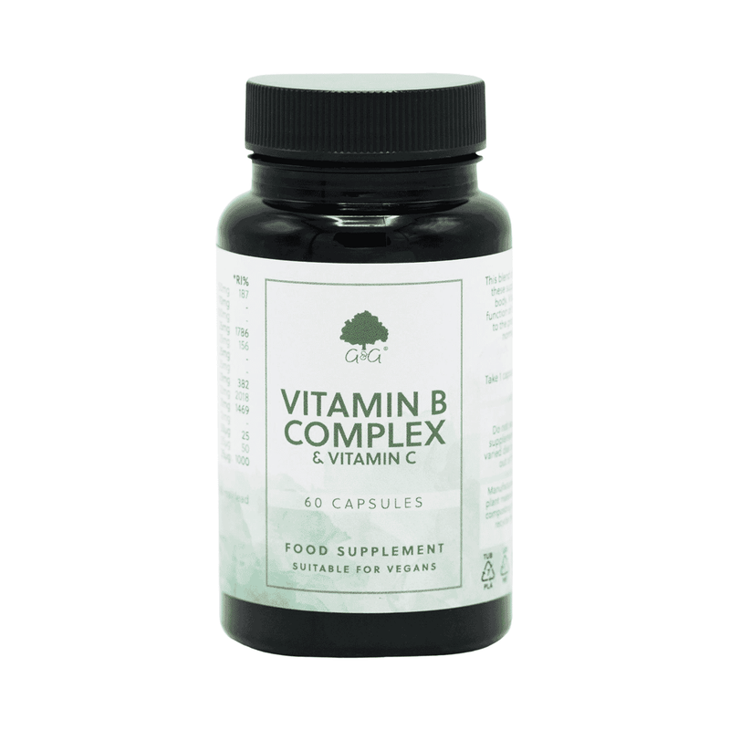 G&G Vitamins Vitamin B Complex & Vitamin C 60s