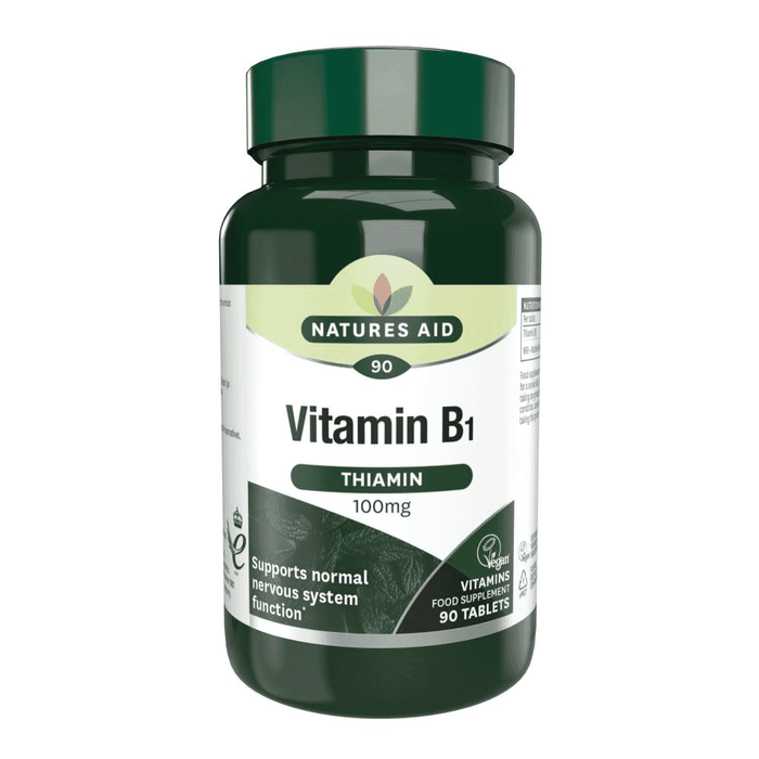 Natures Aid Vitamin B1 (Thiamin) 100mg 90s