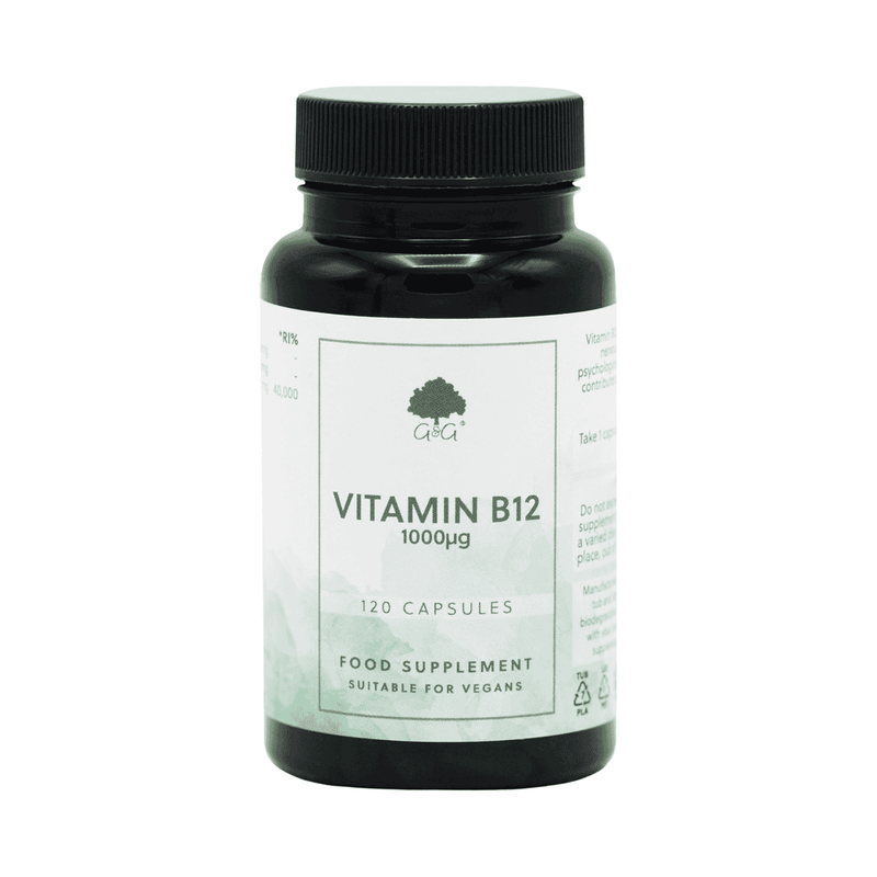 G&G Vitamins Vitamin B12 1000ug 120s
