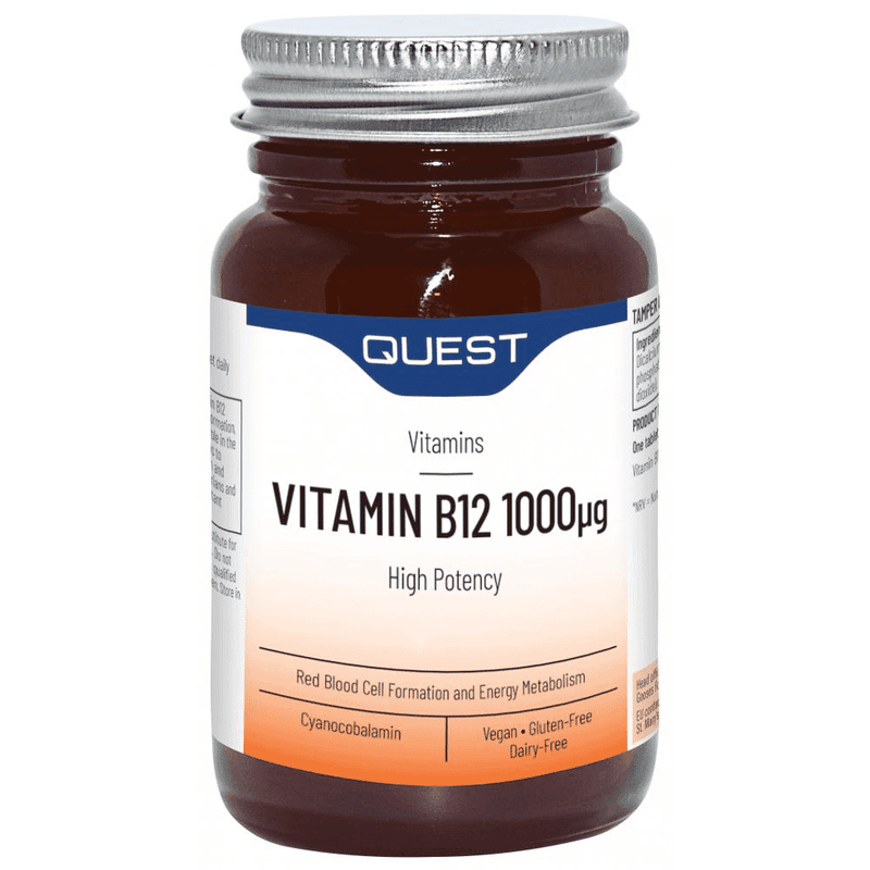 Quest Vitamins Vitamin B12 1000ug 90s
