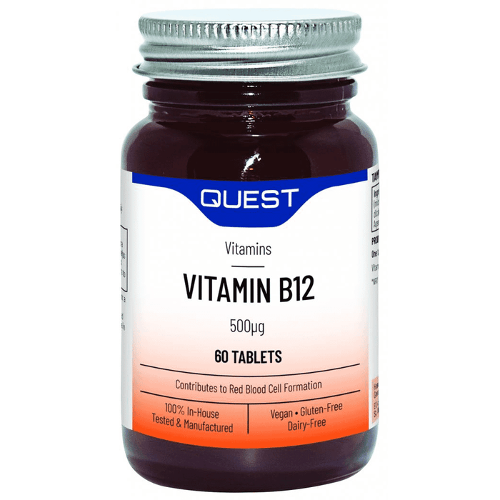 Quest Vitamins Vitamin B12 500ug 60s