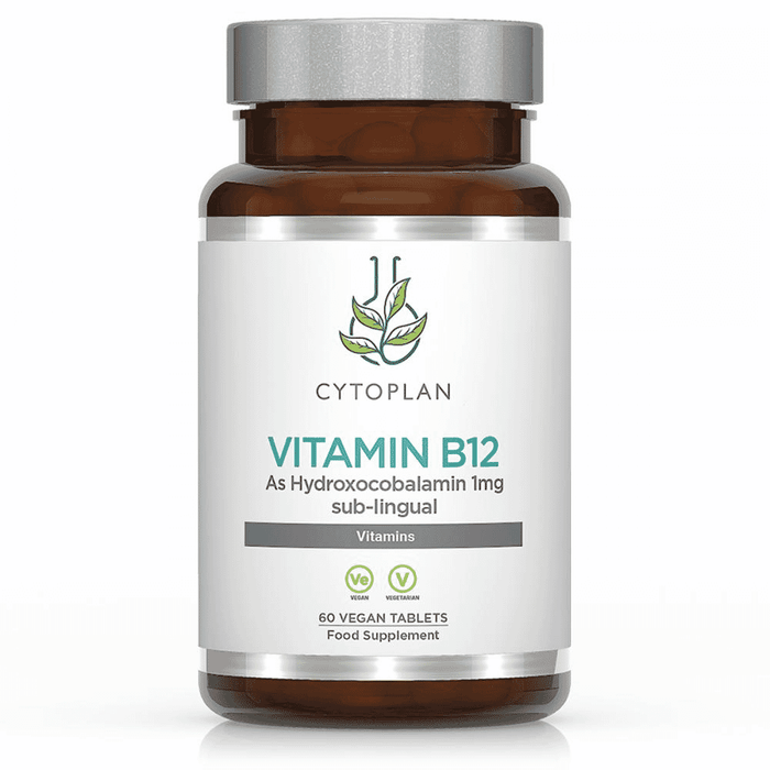 Cytoplan Vitamin B12 As Hydroxycobalamin 1mg Sub-lingual 60s