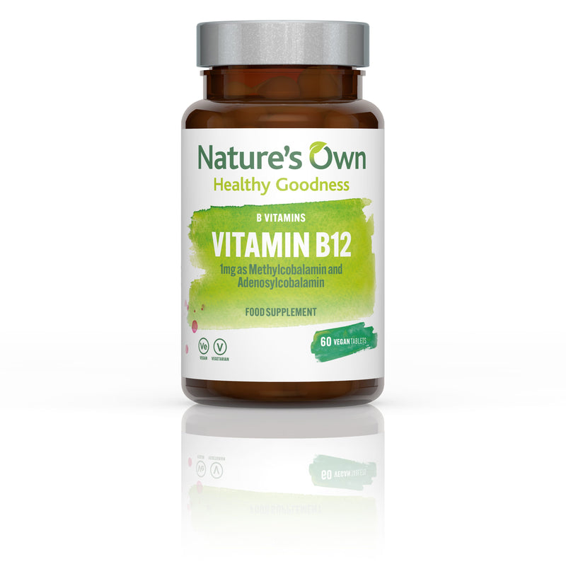 Nature's Own Vitamin B12 as Methylcobalamin & Adenosylcobalamin 60s