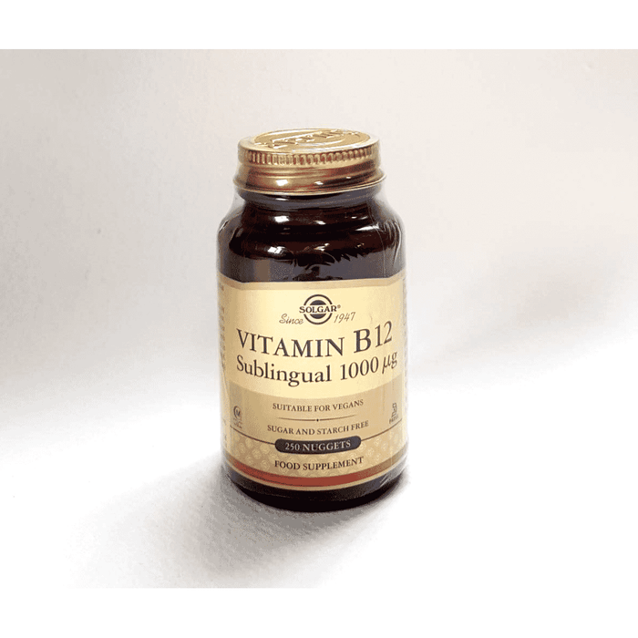 Solgar Vitamin B12 Sublingual 1000ug 250 Nuggets