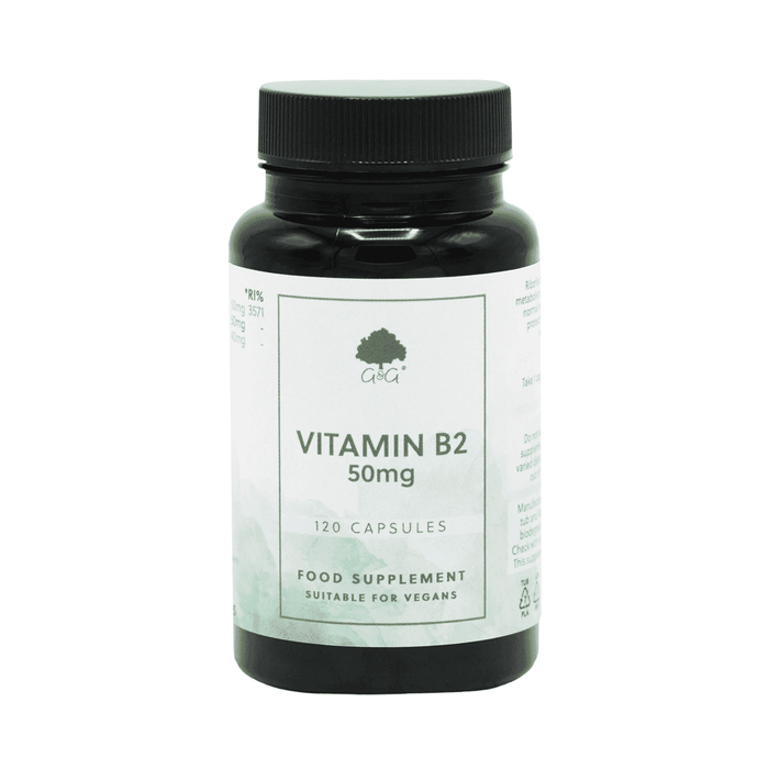 G&G Vitamins Vitamin B2 50mg 120s