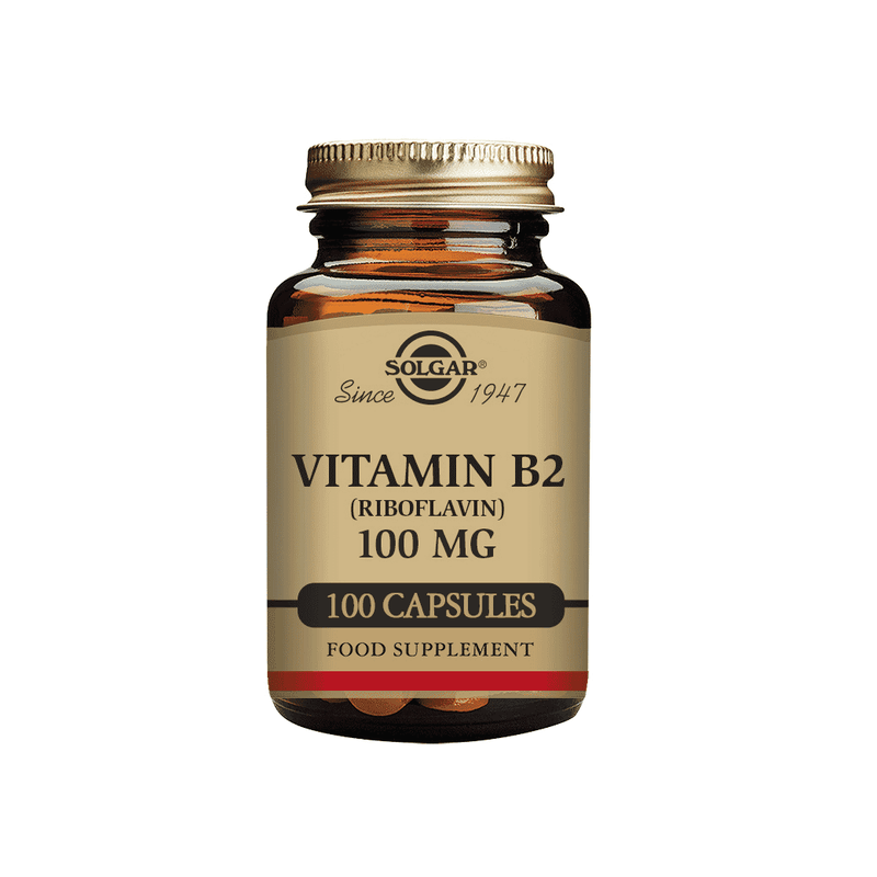 Solgar Vitamin B2 (Riboflavin) 100mg 100s