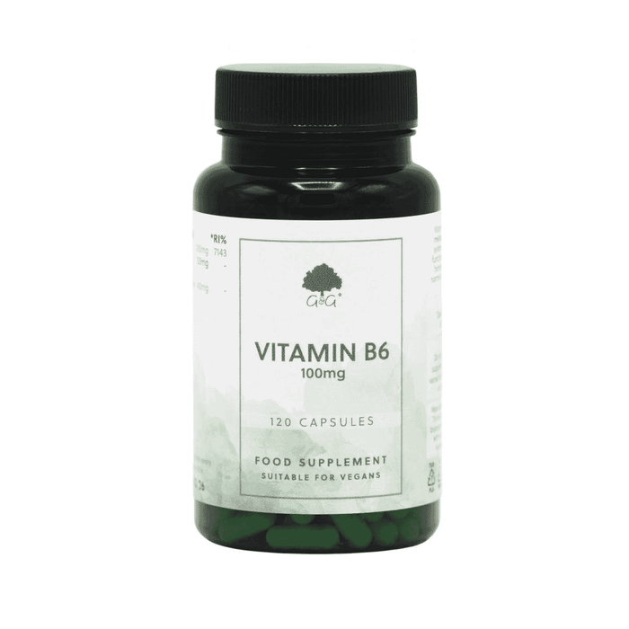 G&G Vitamins Vitamin B6 100mg 120s