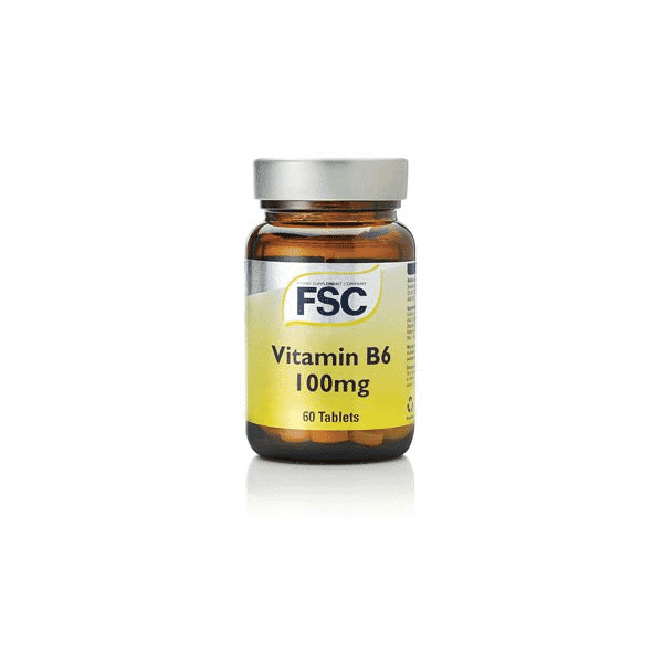 FSC (The Food Supplement Company) Vitamin B6 100mg 60s