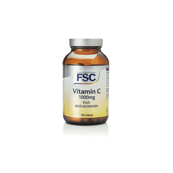 FSC (The Food Supplement Company) Vitamin C 1000mg Plus Bioflavonoids 120s